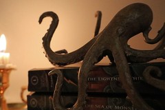 Authentic Cyan Design “Octopus Shelf Decor” – model 02827, pewter finish
