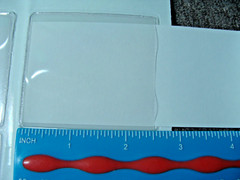 10-pack Insertable Plastic Self-Adhesive Label Holders Binders Shelves 2″ x 2.5″