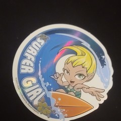 2003 Y2k Girl. ODM Brand Import Collection. vending Machine Sticker
