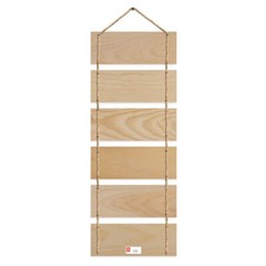 P. Graham Dunn Stacked Hanging Sign In This Home 26″