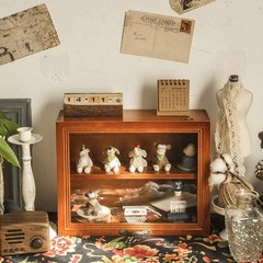 Shadow Box Display Case, Wooden Cabinet for Memorabilia & Collectibles, 30×23…