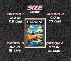 Ukraine Vintage Travel Sticker Die Cut Waterproof Vinyl Souvenir Laptop Decal