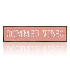 Summers Wall Decor, Summer Wooden Signs, Farmhouse Desk Decoration, Home Deco…
