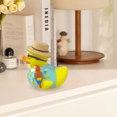 Margaritaville Rubber Duck Style Resin Collectible High Quality Decor Parrot