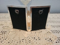 Silver Plated Picture Photo Frame Standing Rectangular 2″×3.5” BP Industries Sm