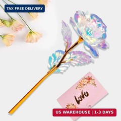 Tmacker Mothers Day Mom Gifts for Women Grandma – Artificial Rose Flowers with V
