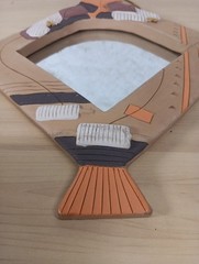 Kite Mirror Frame Clay (G58)
