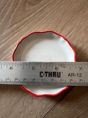 New Hearth & Hand With Magnolia Irregular Edge Ceramic Trinket Dish
