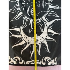 Celestial Sun Moon Pillowcases Whimsygoth Bohemian Decor Set 2 Kingsize