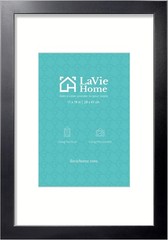 11×16 Black Gallery Frame – Perfect for Vertical or Horizontal Display