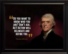Thomas Jefferson Do You Want Poster Print Picture or Framed Wall Art