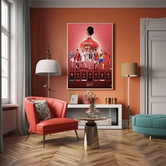 Superstar And Cristiano Ronaldo Signed Poster For Kids Fans Room Bedroom Wall De
