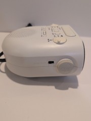 SONY ICF-C318 Dream Machine FM AM Clock Radio Dual Alarm White Tested