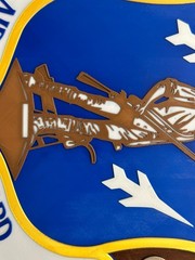 Air National Guard Emblem – 10 x 9 inches – Ready to Hang