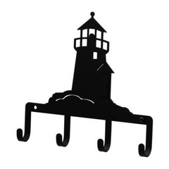 Wrought Iron Lighthouse – Key Holder 7.75″ (Made in USA)
