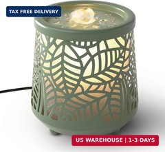 Homedics Indoor Relaxation Fountain with Light & Natural Sound, Tabletop Water F
