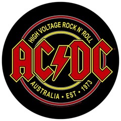 ACDC sticker weatherproof bumper vinyl decal