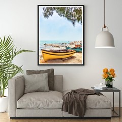 Beach Ocean Relaxing Wall Art Poster Print BS100-55_0