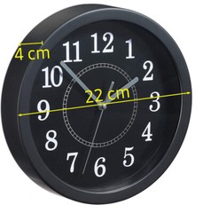 Mitsubishi lancer evolution wall clock NEW 22cm