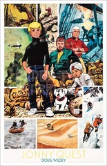 JONNY QUEST DOUG WILDEY COMMEMORATIVE POSTER REPRINT