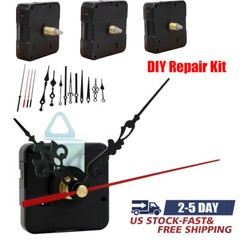 3PCS DIY Wall Quartz Clock Movement Mechanism Repair Tool Parts Kit