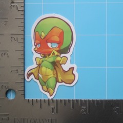 Marvel Universe Sticker (VISION) MCU Superheroes, Gloss PVC Decal