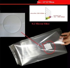 SUCOHANS 10 Count Mushroom Bags – Medium Size 5″ X 5″ X 19″, 0.2 Micron Filte…