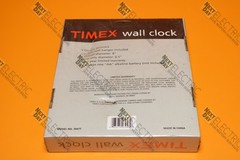 Timex, 3947T, Wall Clock Analog Hanging Battery Powered