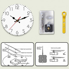 Sunset Beach Pattern Wooden Silent Wall Clock No Battery Holiday Home Decors