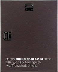 1WB3BK 8 by 10-Inch Picture Frame, Smooth Wrap Finish, 1-Inch Wide