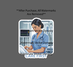 Nurse Sticker Waterproof Decal RN BSN Quote Hospital Health Care Gift NEW