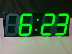 CHKOSDA Rectangular Shape Multipurpose LED 3D Digital Display Wall Clock