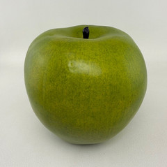 Jumbo XL Fake Faux Food Prop Decor Fall Green Granny Smith Apple Fruit Large 6″