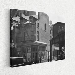 1937 W. 3rd St NYC, Pioneer Restaurant Scene 12″ x 16″ Canvas