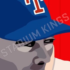 Nolan Ryan Baseball Card Checklist Poster Art Print- 11×17 in.