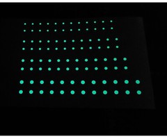 Glow in the Dark Luminous Side Dots, Fret Markers Decal Stickers for Guitars