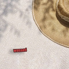 Wasted Funny Gaming Sticker