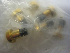 22423NL Emtek 6-Pack 3/4 In Solid Brass Extended Button Tip Hinge Pivot Stop