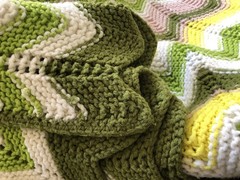 Vtg. Handmade Crochet Afghan Blanket Throw 45”X 60” Multi Colors