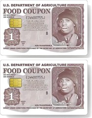 Credit Card Skins Food Stamp EBT Card Sticker Tyrone Biggums 2-Pack