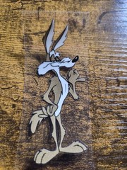 WILE E. COYOTE UV DTF Decal Sticker waterproof USA NOT VINYL
