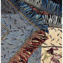 Old Salem Tapestry Throw Blanket Bob Timberlake Apple Orchard 67 X 48 Cotton