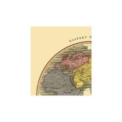 Historic Map – Eastern Hemisphere – Thomson 1814 – Vintage Wall Art
