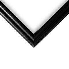 US Art Frames 6 By 9-Inch Traditional Black 0.75 Inch Picture Frame 75SWB