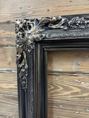 12 x 18 In Stock-Traditional compo XL ornate corners wood frame, OLD gold.