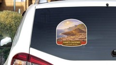 Giant’s Causeway Northern Ireland Sticker Decal Vinyl Die-Cut Heritage