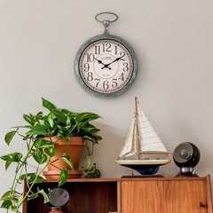 Wall Clock – 12.5-inch x 9-inch x 2.1-inch – 404-3828