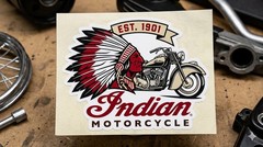 Indian Motorcycle Decal Sticker Phone Laptop 3 Inches