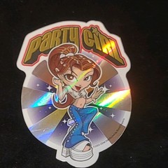 2003 Y2k Girl. ODM Brand Import Collection. vending Machine Sticker