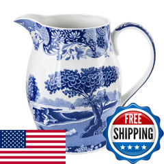 Spode Blue Italian Pitcher